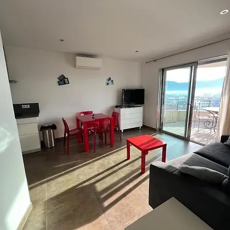 Sole - Vue Golfe De Vecchio 아파트 *